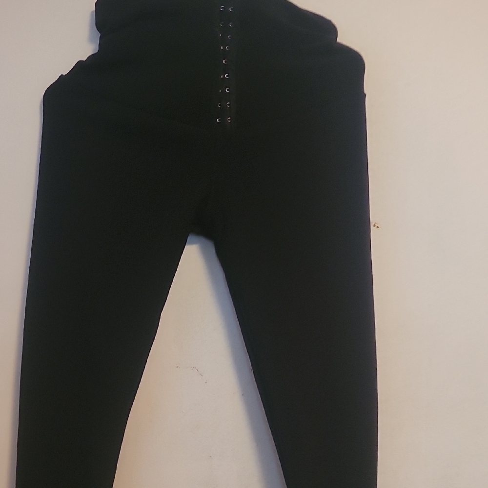Black High-Waisted Leggings